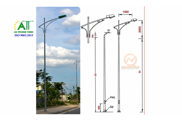 Cột đèn cao áp